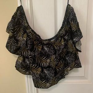 Floral crop top from Forever 21. Size small